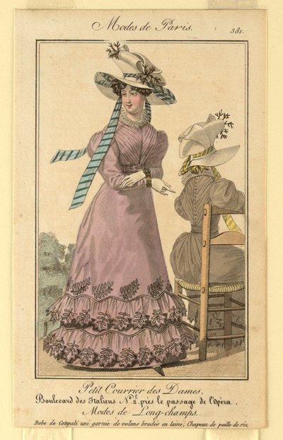 Placa de moda para mujer de Unknown artist