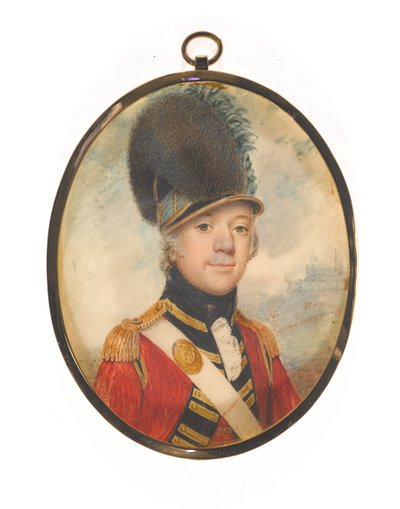 Oficial de campo de un regimiento de infantería ligera de Unknown artist