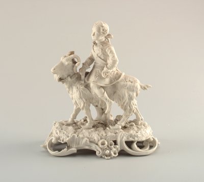 Figura de un Niño en un Carnero de Unknown artist
