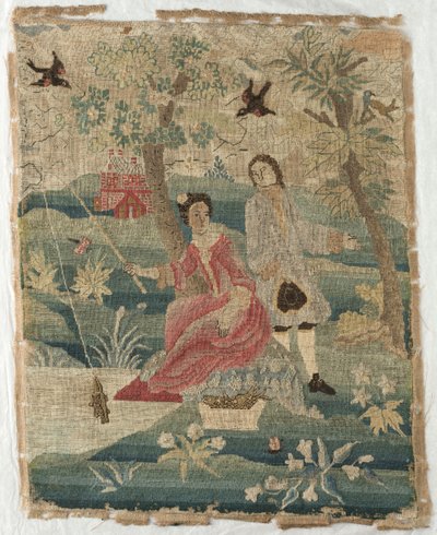 "Fishing Lady" de Unknown artist
