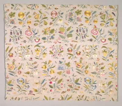 Panel floral, probablemente de una cortina de Unknown artist