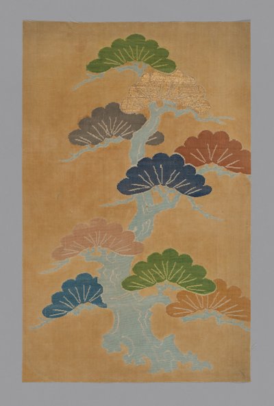 Fragmento (de un traje de Noh) de Unknown artist