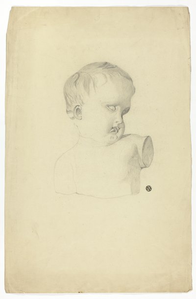 Fragmento de busto de niño de Unknown artist