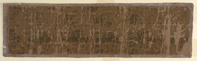 Fragmento de una túnica budista (kesa) de Unknown artist