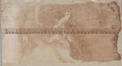 Fragmento de un Tiraz de Unknown artist