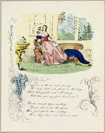 Fragrant is the Air y Wooing (San Valentín) de Unknown artist