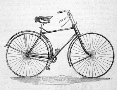 Modelo de bicicleta de cuadro de Unknown artist
