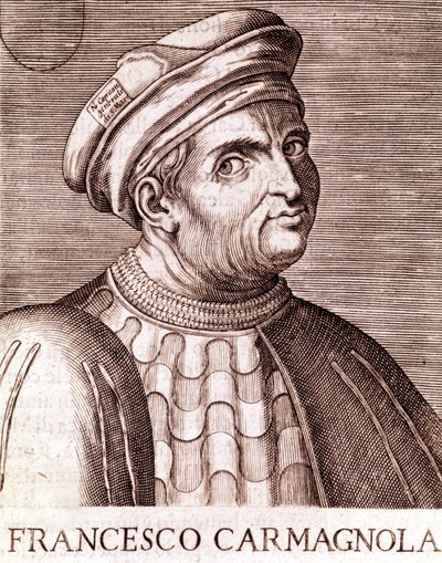 Francesco Bussone Conde de Carmagnola Condotiero Italiano (Carmagnola 1385 en Venecia 1432) de Unknown artist