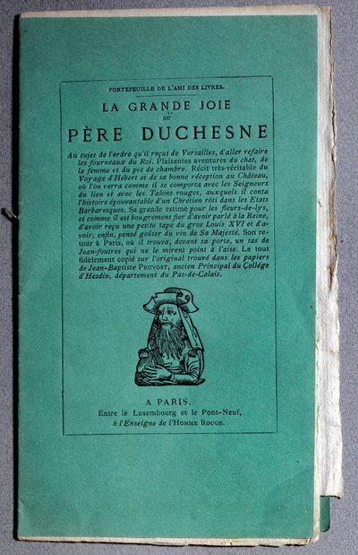Revolución Francesa: portada de La gran alegría del Padre Duchesne alrededor de 1790 de Unknown artist