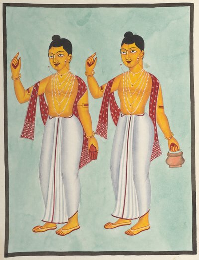 Gaur and Nitai de Unknown artist