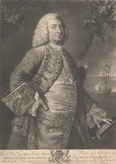 George Anson, 1er Barón Anson de Unknown artist