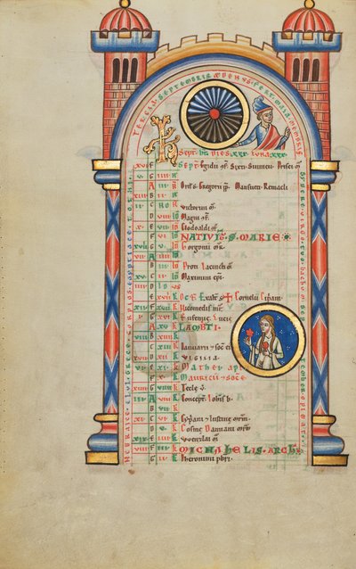 César Germánico (); Signo zodiacal de Virgo de Unknown artist