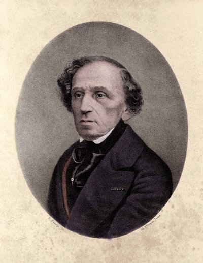 Giacomo Meyerbeer (1791-1864), compositor alemán de Unknown artist