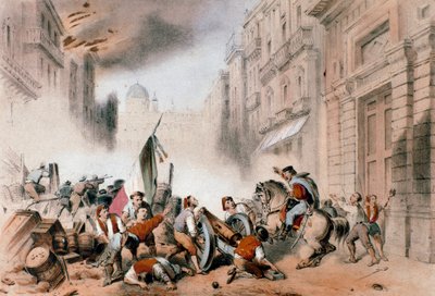 Giuseppe Garibaldi entrando en Palermo, 26 de mayo de 1860 de Unknown artist