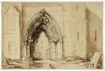 Portal de Iglesia Gótica de Unknown artist