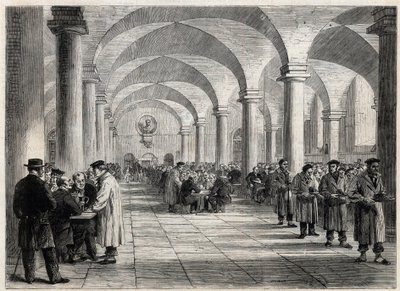 Hospital de Greenwich - El Comedor Oeste - Hospital de la Marina de Greenwich - Comedor Oeste de Unknown artist