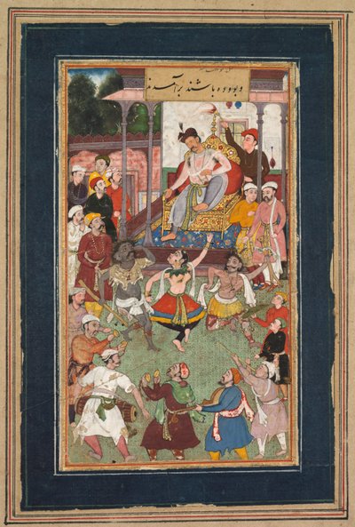 Grotesque Dancers Performing de Unknown artist