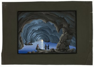 Escena de gruta de Unknown artist