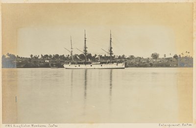 HMS Kingfisher. Mombassa. de Unknown artist