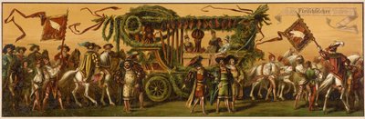 Hans Makarts procesión de la ciudad Viena de Unknown artist