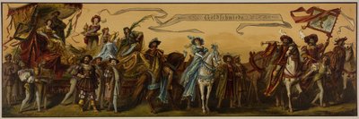 Hans Makarts procesión de la ciudad Viena de Unknown artist
