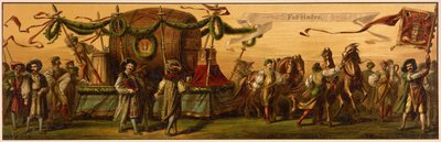 Hans Makarts procesión de la ciudad Viena de Unknown artist