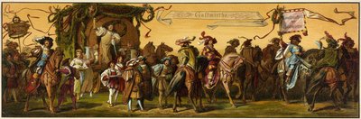 Hans Makarts procesión de la ciudad Viena de Unknown artist
