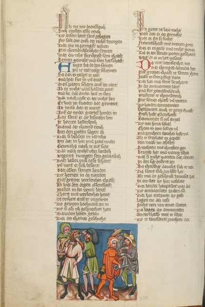 Hanun se burla de los mensajeros de David de Unknown artist