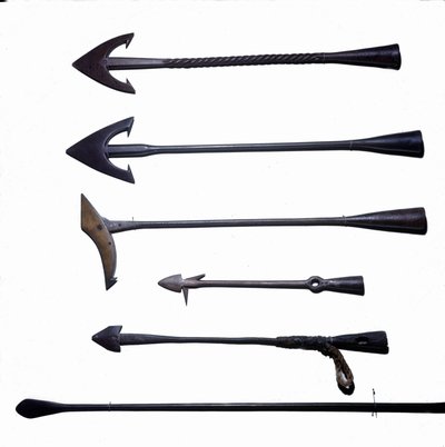 Arpones para la caza de ballenas de Unknown artist