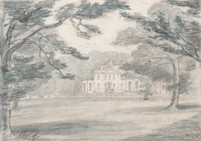 Havering Bower, Essex (Vista de una mansión rural) de Unknown artist