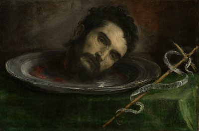 Cabeza de San Juan Bautista de Unknown artist