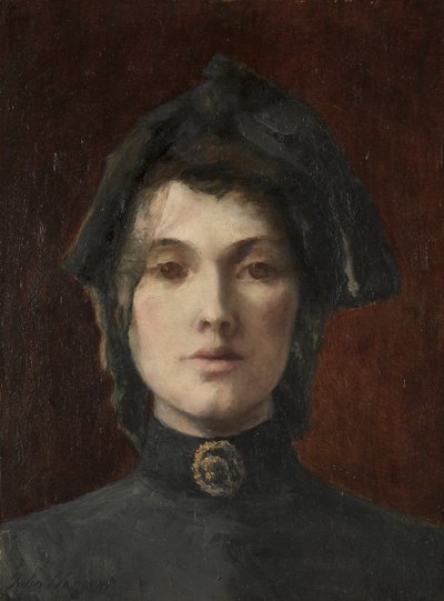 Cabeza de una niña de Unknown artist