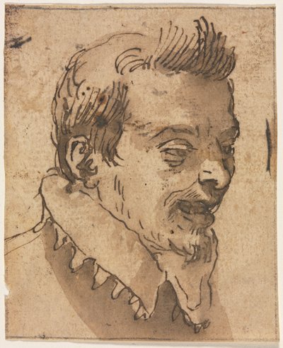 Cabeza de un hombre de Unknown artist