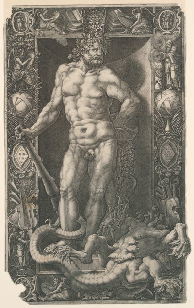 Hércules victorioso sobre la Hidra de Lerna de Unknown artist