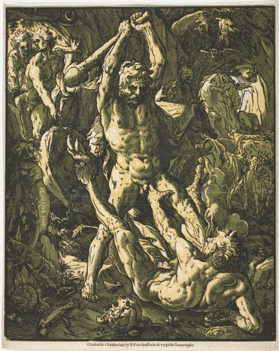 Hercules and Cacus de Unknown artist
