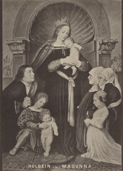 Holbein - Madonna de Unknown artist