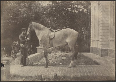 [Caballo y Hombre] de Unknown artist