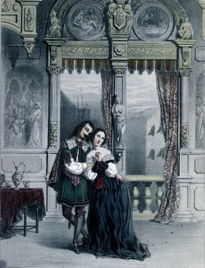 Ilustración para el segundo acto de la ópera 