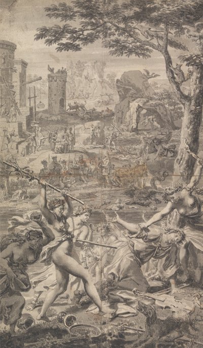Ilustración de la Metamorfosis de Ovidio de Tonson (cuatro de cuatro) de Unknown artist