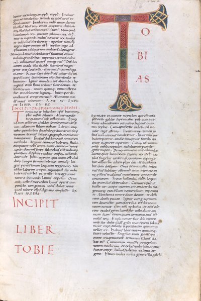 Incipit del Libro de Tobías de Unknown artist