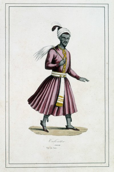 India: Mozo de Calcuta - en 