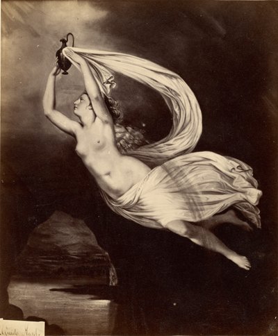 ["Iris llevando el agua del río Estigia al Olimpo para que los dioses la juren" tras Guy Head] de Unknown artist