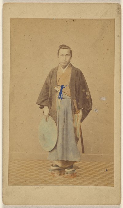 Oficial naval japonés. de Unknown artist