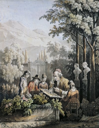 Jean-Jacques Rousseau (Ginebra de Unknown artist