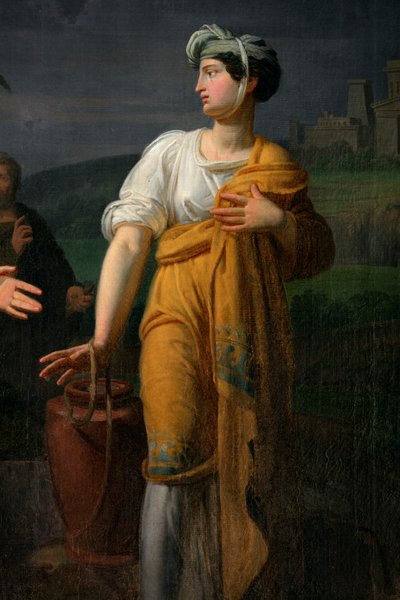 Jesús y la Samaritana de Unknown artist