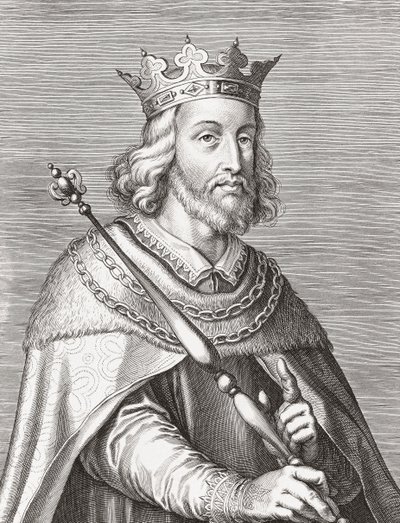 Rey Fernando I de Portugal. Retrato. de Unknown artist