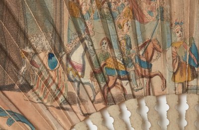 Abanico de la coronación del rey Jorge III de Unknown artist