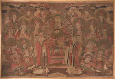 Bodhisattva Ksitigarbha con Asamblea de Unknown artist