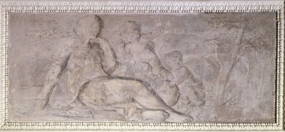 La Géographie, amours et sphère terrestre, entre 1775 y 1785 (óleo sobre madera) de Unknown artist