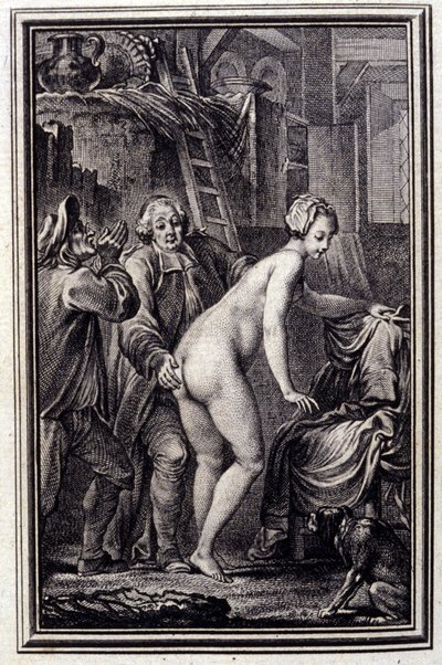 La mare du compere Pierre, en “Tales et nouvelles en vers” de Jean La Fontaine. 1762 de Unknown artist